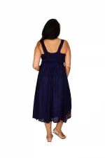 Robe longue bleu marine - BMAXIP0002 – Image 2