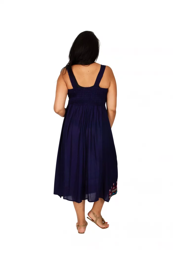 Robe longue bleu marine - BMAXIP0002 – Image 2