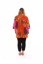 Chemise manches 3/4 multicolore - CHP0024 – Image 2