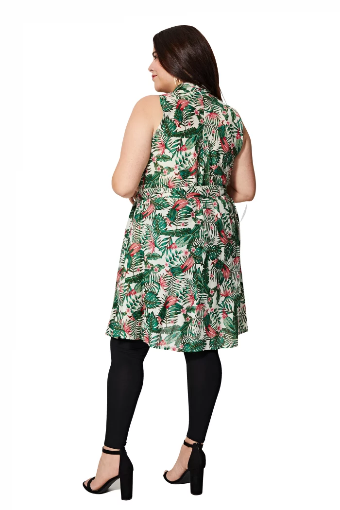 Tunique Tropicale sans manche - TUP0539C – Image 2
