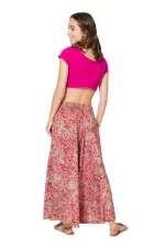 Longue jupe bohème Rose - JIP0030C – Image 2