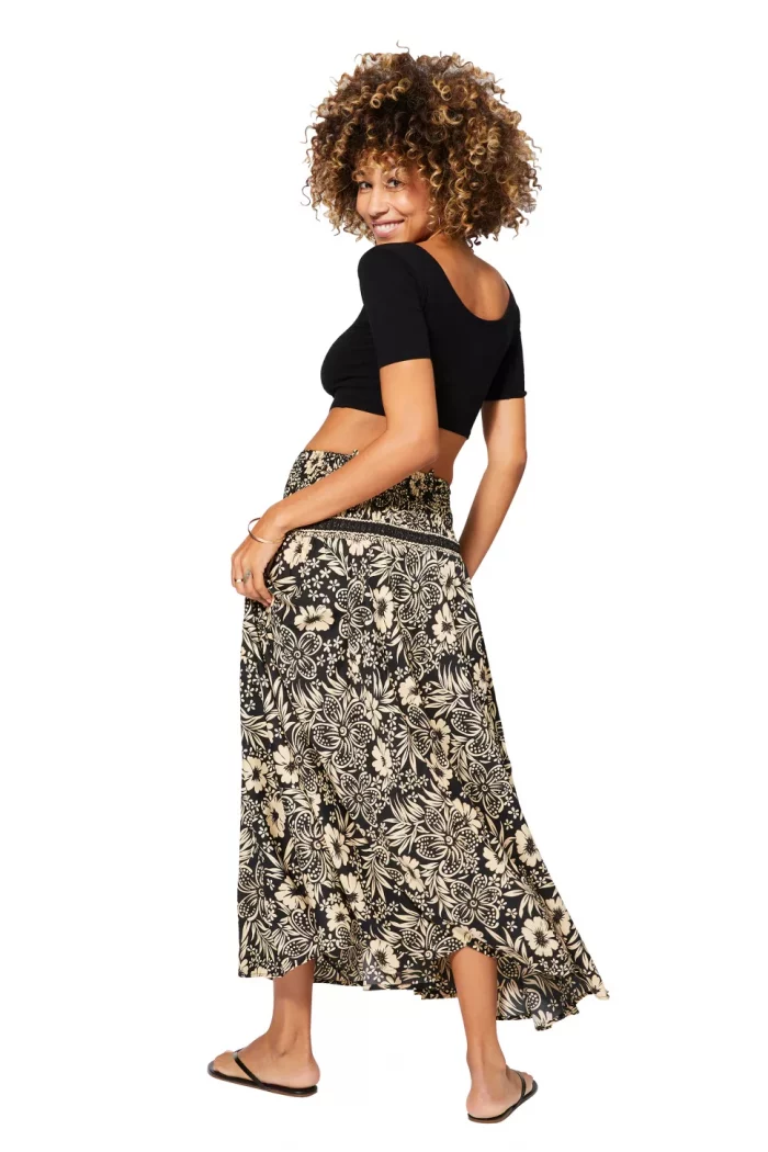 Jupe longue imprimé Hawaïen - JIP2001G – Image 2