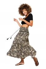 Jupe longue imprimé Hawaïen - JIP2001G