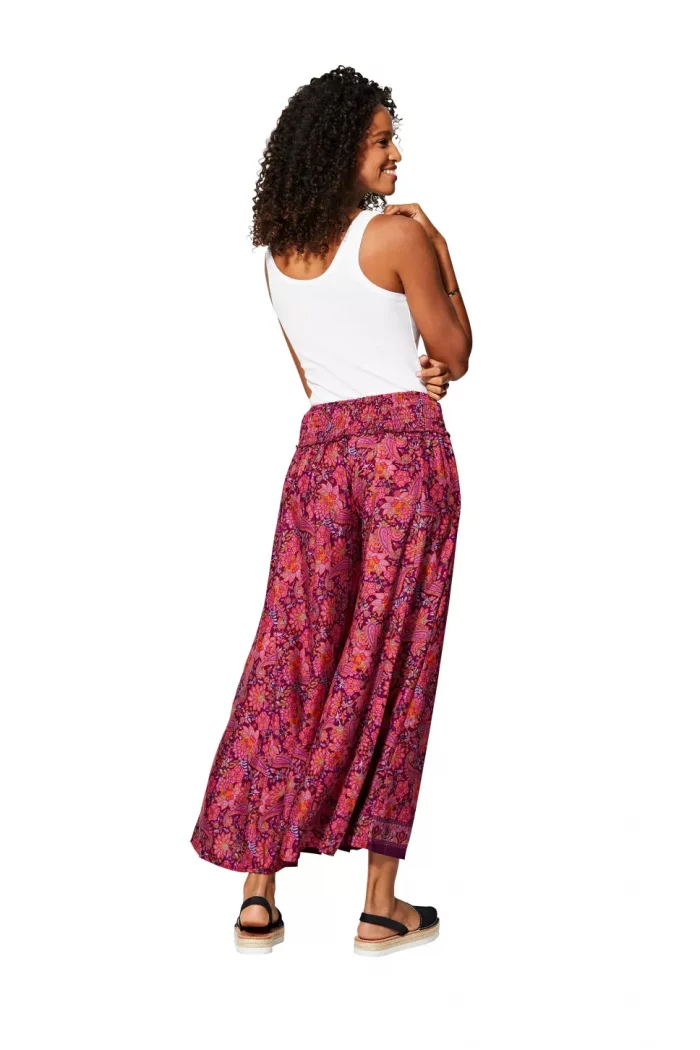Pantalon ample rose et violet - MCPA0116A – Image 2