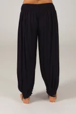 Pantalon long ample Noir - PAP0101C – Image 2