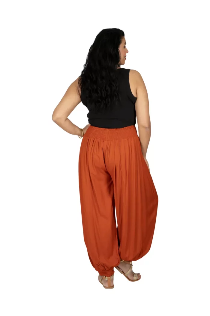 Pantalon long ample Brique - PAP0101F – Image 2