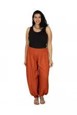 Pantalon long ample Brique - PAP0101F