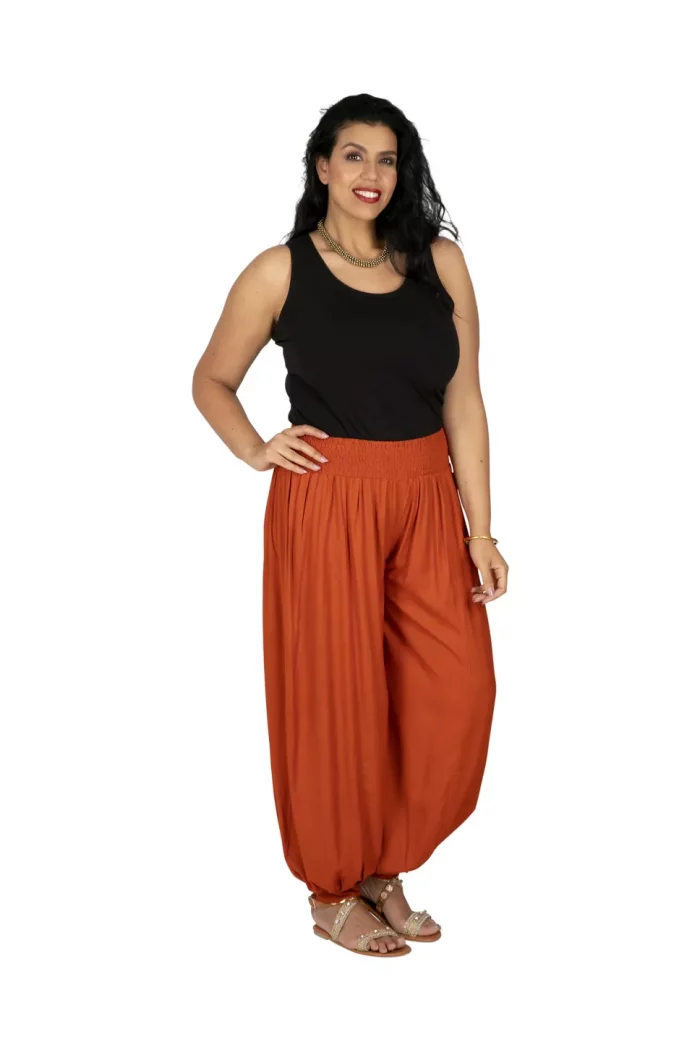 Pantalon long ample Brique - PAP0101F – Image 3