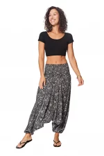 Combinaison sublime 3 en 1 noire à fleur blanche - PIP0064I – Image 4