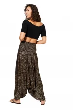 Combinaison chic 3 en 1 noire à motif fleuri - PIP2503A – Image 5