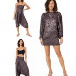 Combinaison 3 en 1 bleue à motif fleuri - PIP2503C