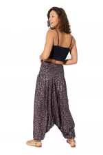 Combinaison 3 en 1 bleue à motif fleuri - PIP2503C – Image 5