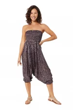 Combinaison 3 en 1 bleue à motif fleuri - PIP2503C – Image 3