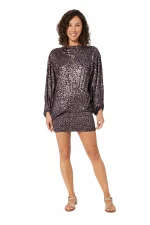 Combinaison 3 en 1 bleue à motif fleuri - PIP2503C – Image 2