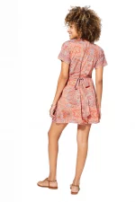 Robe courte d'été à nouer - RLIP3040A – Image 2