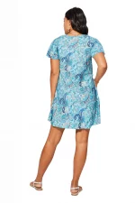 Petite Robe ample bleue - RLIP3043A – Image 2