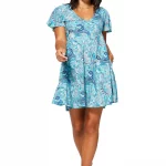 Petite Robe ample bleue - RLIP3043A