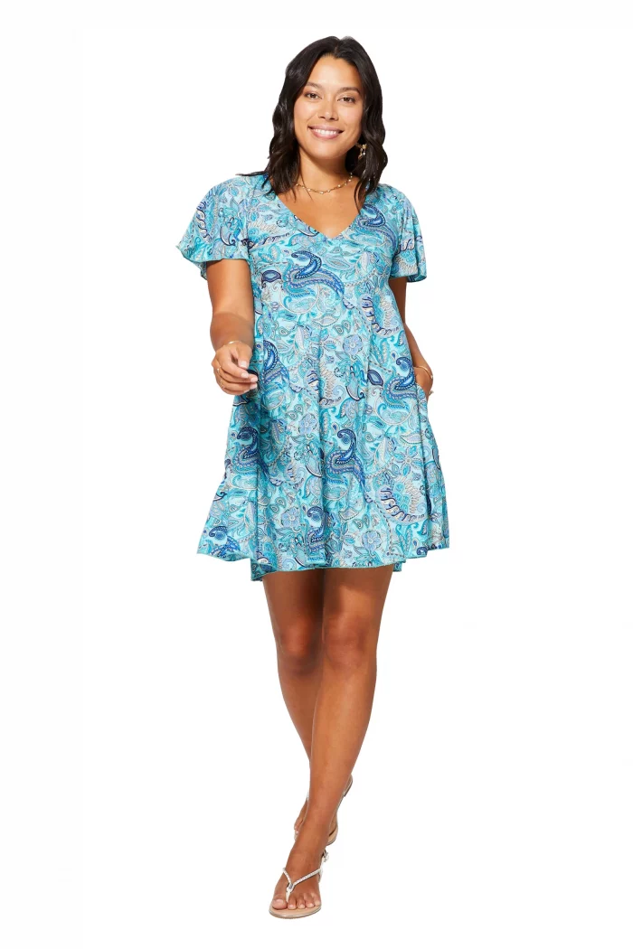 Petite Robe ample bleue - RLIP3043A – Image 1
