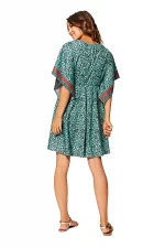 Robe bohème courte ample - RLIP2002H – Image 2