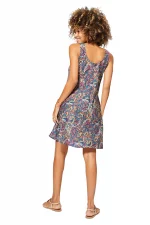 Petite Robe courte ample Colorée - RLIP0285B – Image 2