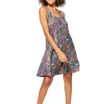 Petite Robe courte ample Colorée - RLIP0285B