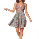 Robe courte bohème - RLIP3034B