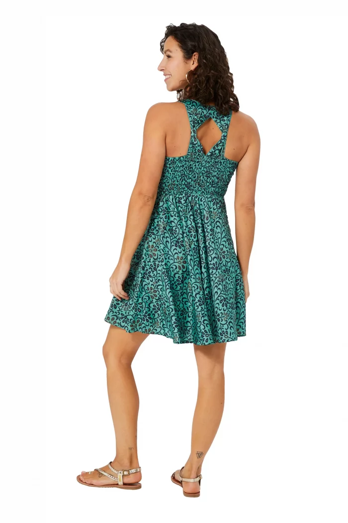 Robe bohème à dos nageur - RLIP2003H – Image 2