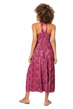 Longue Robe à dos nageur Rose - MAXIPA3065A – Image 2