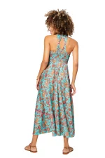 Longue Robe à dos nageur Turquoise - MAXIPA3065C – Image 2