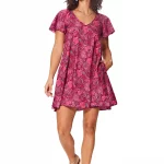 Petite Robe ample rose - RLIP3043B