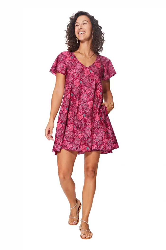Petite Robe ample rose - RLIP3043B – Image 1