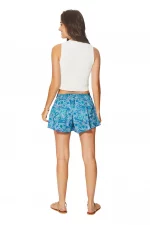 Short coloré vert et bleu - SIP0041B – Image 2