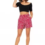 Short rose à petites fleurs blanches - SIPV0001A