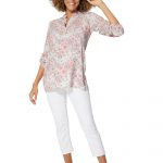 Blouse à fleurs de cerisiers - CHV0100D