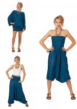 Combinaison 3 en 1 Unie Bleu - PLIP0103