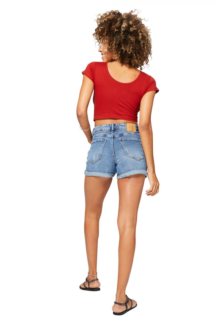 Crop top Rouge - TIP1024I – Image 2