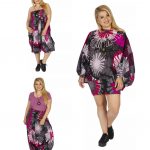 Vêtement 3 en 1 à motifs gris, rose, noir  - PAP0056E