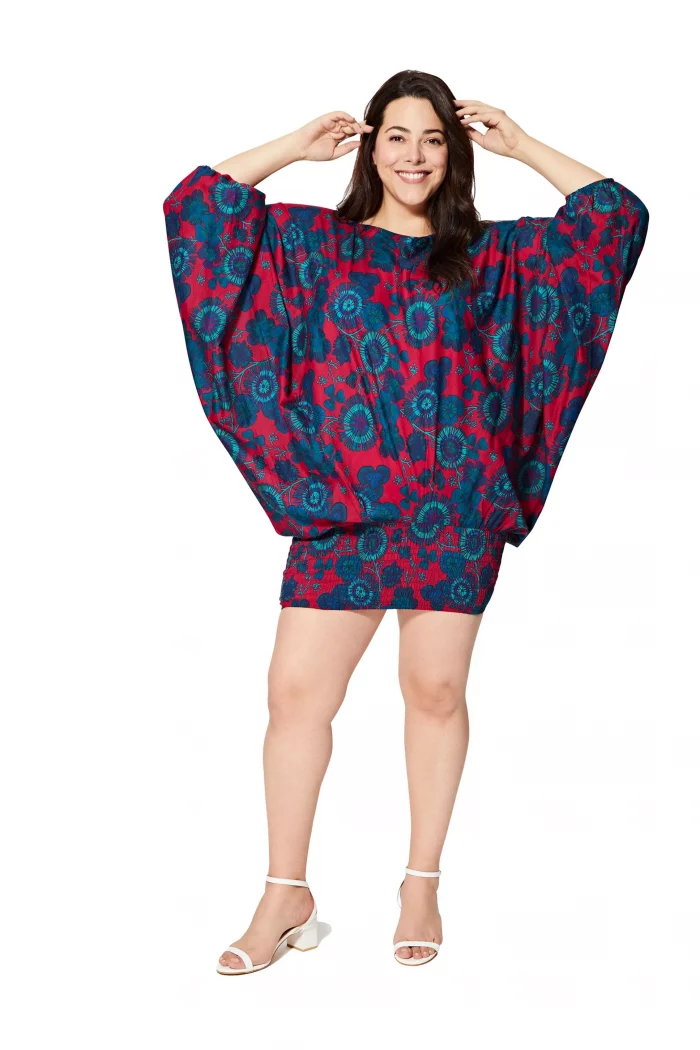 Vêtement 3 en 1 à motifs rose et bleu  - PAP0058A – Image 5