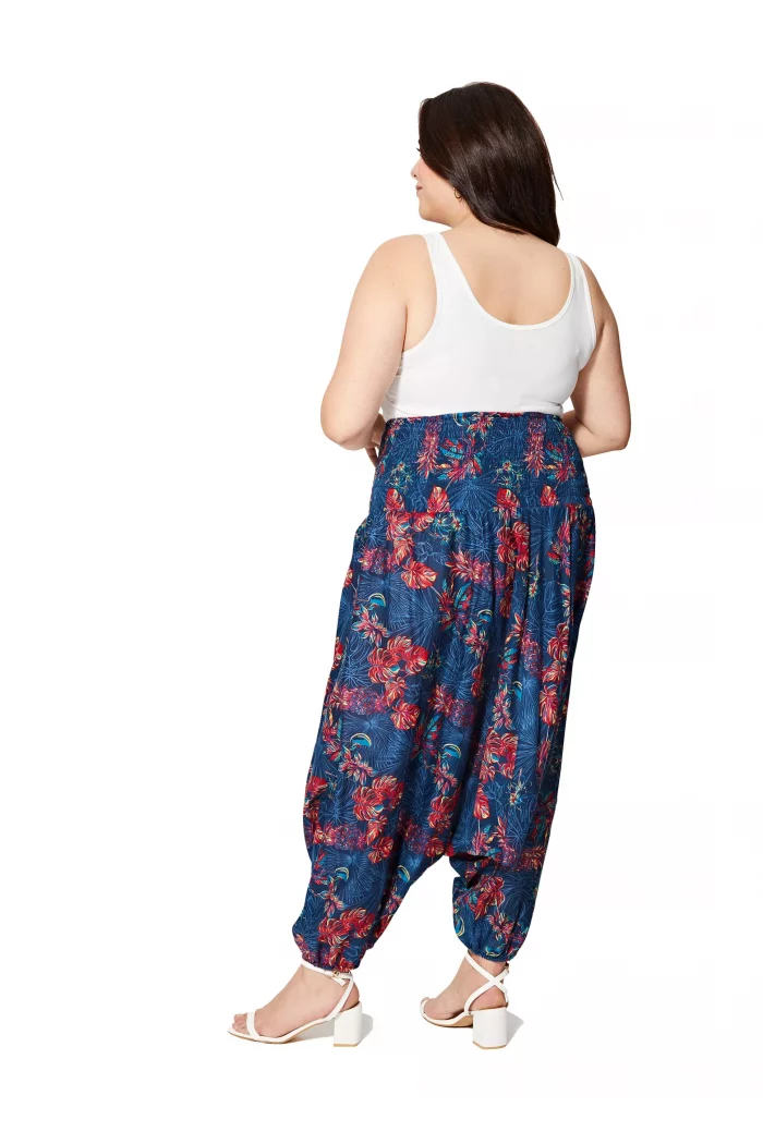 Vêtement 3 en 1 végétal bleu marine et rose - PAP0058B – Image 4