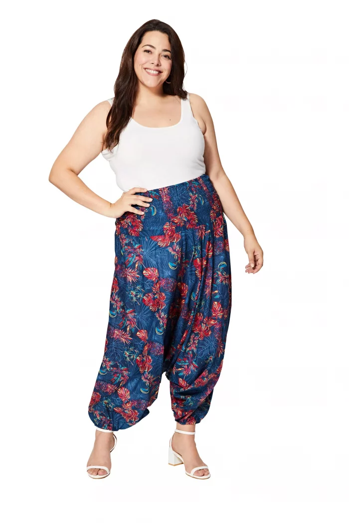 Vêtement 3 en 1 végétal bleu marine et rose - PAP0058B – Image 5