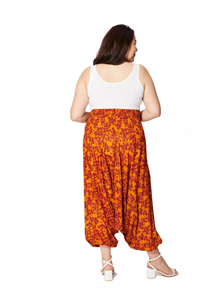 Vêtement 3 en 1 fleuri orange et rouge - PAP0058D – Image 4