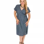 Robe porte feuille grise - ROP0158A