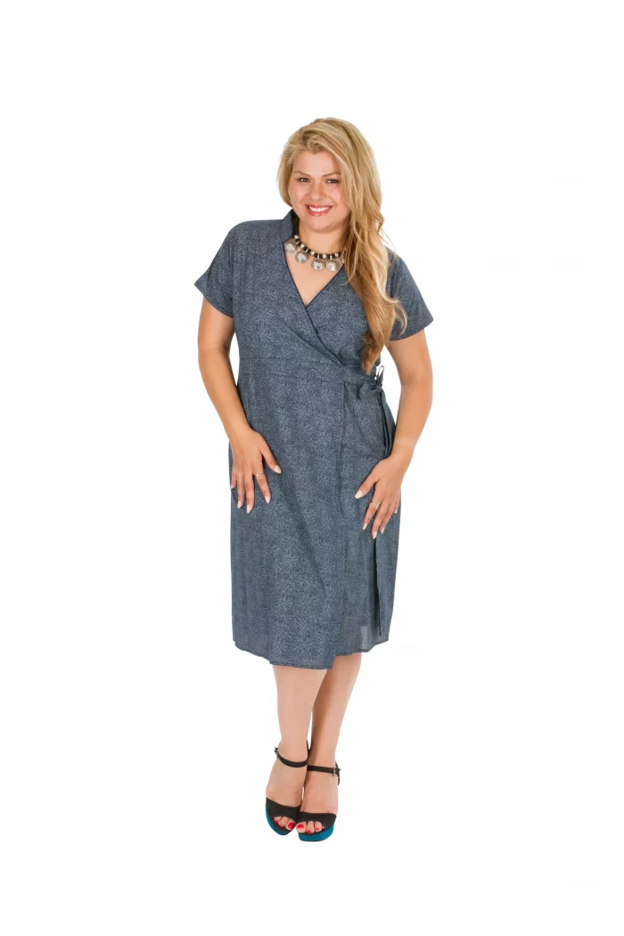 Robe porte feuille grise - ROP0158A – Image 1