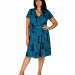 Robe porte feuille bleue - ROP0158B