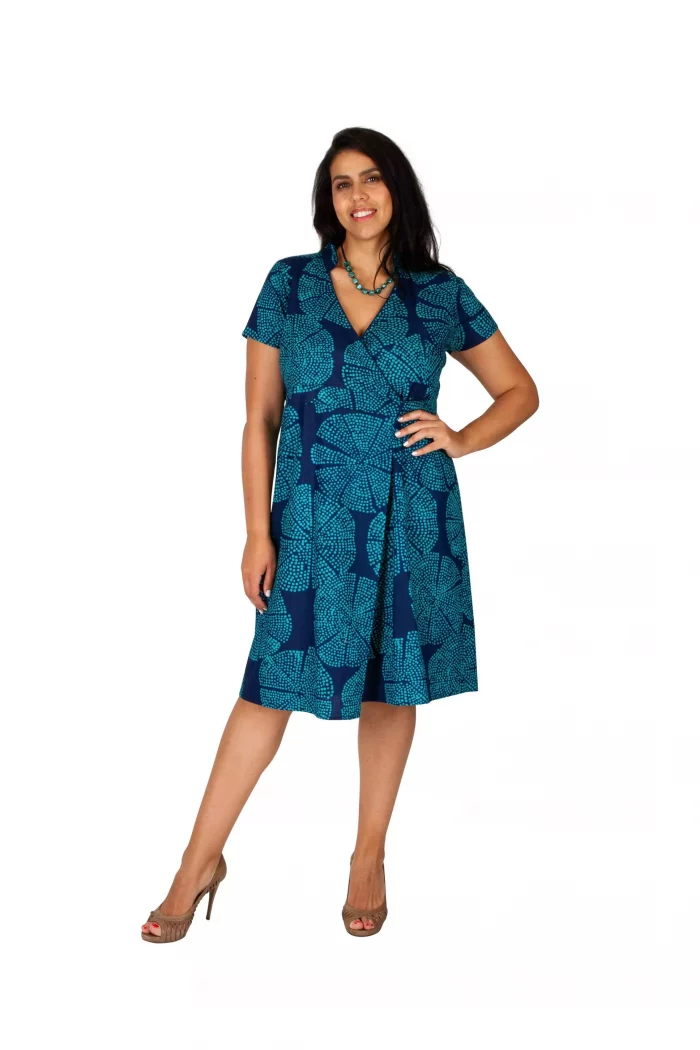Robe porte feuille bleue - ROP0158B – Image 1