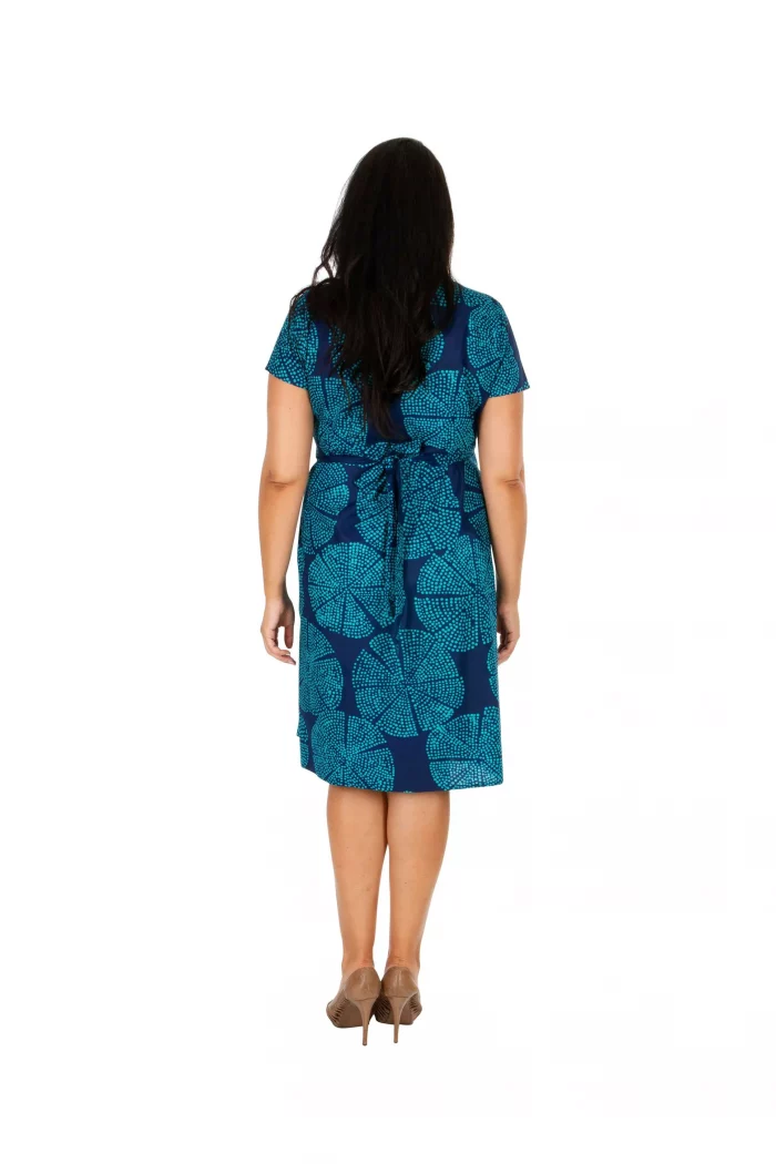 Robe porte feuille bleue - ROP0158B – Image 2