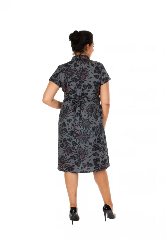 Robe porte feuille gris - ROP0158C – Image 2