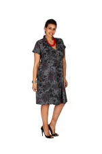 Robe porte feuille gris - ROP0158C
