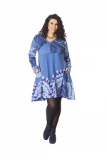 Robe courte en coton 2 poches - ROP6011B