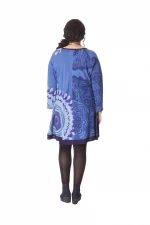 Robe imprimé manches longues - ROP6014B – Image 2
